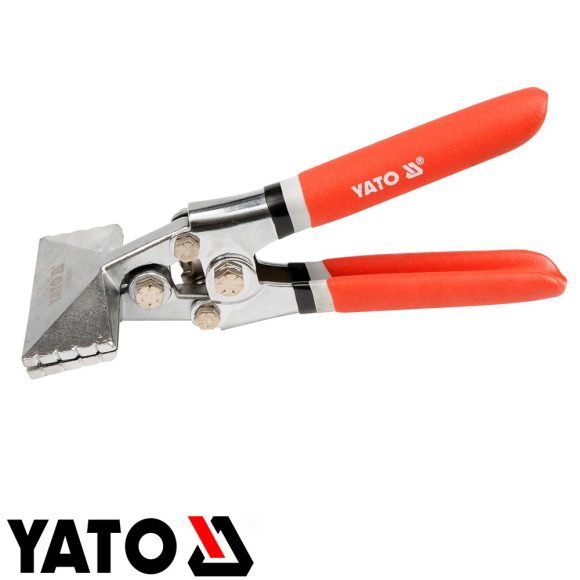 Yato YT-5141 áttételes lemezhajlító fogó, egyenes  - 210 mm (80x35 mm pofa)