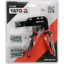 Yato YT-51450 Molly fogó üreges fémdűbelekhez + 10 db dübel