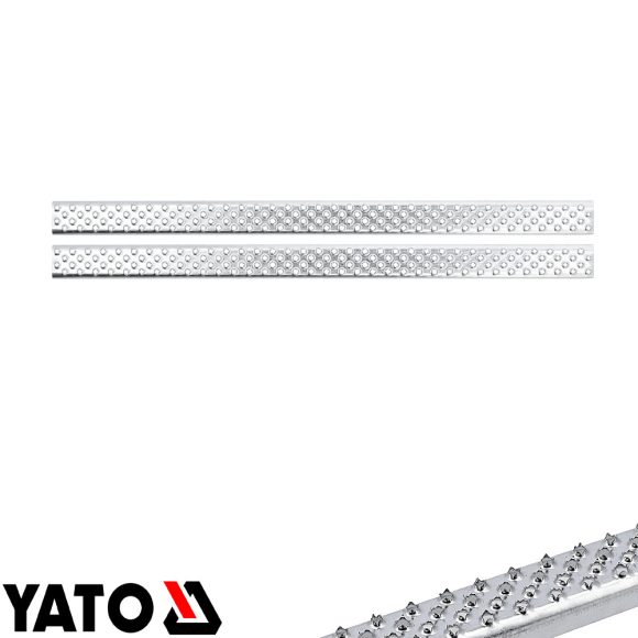 Yato YT-52197 csiszolóbetét polisztirol csiszoló léchez, acél - 2x400 mm