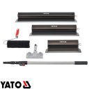 Yato YT-52235 kétkezes glett lehúzó szett, alu profil - 6 részes (0,3 mm cserélhető penge)