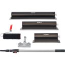 Yato YT-52235 kétkezes glett lehúzó szett, alu profil - 6 részes (0,3 mm cserélhető penge)