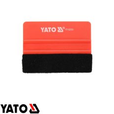   Yato YT-52550 műanyag simító filclappal fóliákhoz 100x73 mm