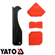   Yato YT-5262 szilikon fugakihúzó készlet vágóval, 4 részes