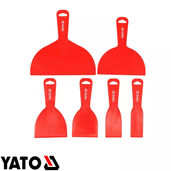 Yato YT-52740 műanyag spakli szett 40-200 mm (6 részes)