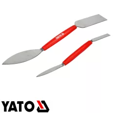   Yato YT-52780 kétoldalas spatula készlet, 2 részes, rozsdamentes acél