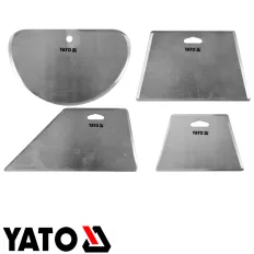   Yato YT-52788 asztalos kaparó készlet, 4 részes, rozsdamentes acél