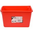 Yato YT-54740 szögletes festővödör (PP), skálázott, 6 L (fém füllel)
