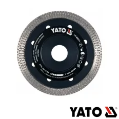   Yato YT-59971 gyémánttárcsa (folyamatos élű) (burkolóanyag), Ø 115x1.6x22.2 mm