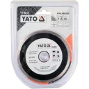 Yato YT-6012 gyémánttárcsa (folyamatos élű) (burkolóanyag), Ø 115x2.1x22.2 mm