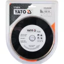 Yato YT-6014 gyémánttárcsa (folyamatos élű) (burkolóanyag), Ø 180x2.5x22.2 mm