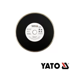   Yato YT-6015 gyémánttárcsa (folyamatos élű) (burkolóanyag), Ø 230x2.7x22.2 mm