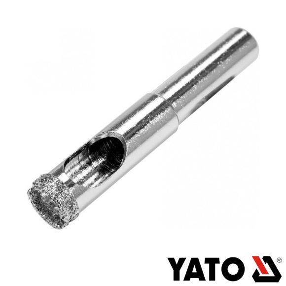 Yato YT-60425 gyémánt körkivágó (burkolóanyag), Ø 12 mm, hengeres befogás