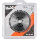 Yato YT-60905 körfűrészlap (alumínium), Ø 160x2.2/1.5x20.0 mm, 52T
