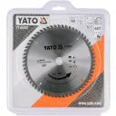 Yato YT-60907 körfűrészlap (alumínium), Ø 180x2.2/1.5x20.0 mm, 60T