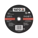 Yato YT-6125 csiszolókorong fémhez, Ø 230x6.0 x22.2 mm (süllyesztett)