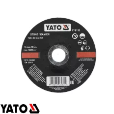   Yato YT-6133 csiszolókorong kőhöz, Ø 125x6.8 x22.2 mm (süllyesztett)
