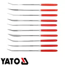 Yato 6146 tűreszelő készlet, 3x140 mm, finom (gyémántszemcsés), 10 részes