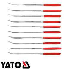   Yato 6146 tűreszelő készlet, 3x140 mm, finom (gyémántszemcsés), 10 részes