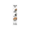 Yato YT-61679 gipszkarton ráspoly betét 140x40 mm