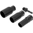 Yato YT-61775 hengeres ráspoly szett sarokcsiszolóhoz, M14 - 20, 25, 30 mm