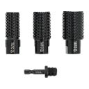 Yato YT-61775 hengeres ráspoly szett sarokcsiszolóhoz, M14 - 20, 25, 30 mm