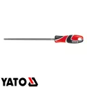 Yato YT-6186 négyszögletes reszelő, közepes - 200 mm