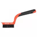 Yato YT-6349 nylon kefe hajlított műanyag nyéllel, 5 soros - 180 mm