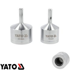   Yato YT-63720 rézcső tisztító kefe szett, hatszög szár, 15-22 mm