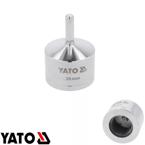 Yato YT-63721 rézcső tisztító kefe, hatszög szár, 28 mm