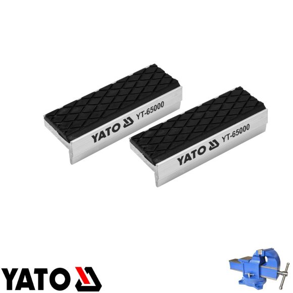 Yato YT-65000 puha szorítópofa satuba 75x30 mm (alu-gumi, 1 pár)