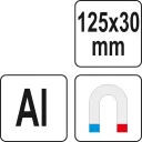 Yato YT-65002 puha szorítópofa satuba 125x30 mm (alu-gumi, 1 pár)