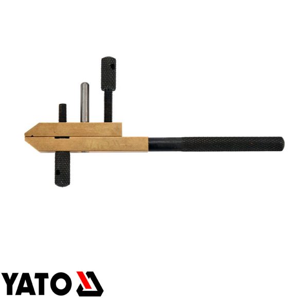 Yato YT-65085 precíziós sikattyú sárgaréz pofával, 142 mm (10/13 mm) (kézi satu)