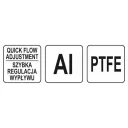 Yato YT-67433 profi purhab pisztoly (teflon bevonat)