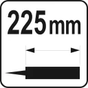 Yato YT-6751 kinyomópisztoly 300 ml (225 mm)