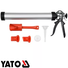   Yato YT-67583 fugázó kinyomópisztoly készlet 1000 ml - alu henger