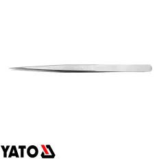 Yato YT-6903 egyenes hegyes csipesz SS302, 140 mm