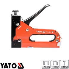   Yato YT-70020 acélházas tűzőgép 4-14 mm (3 féle kapocshoz)