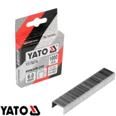   Yato YT-70270 tűzőkapocs (szögletes), 1.2x11.3 mm - 6 mm (1000 db)