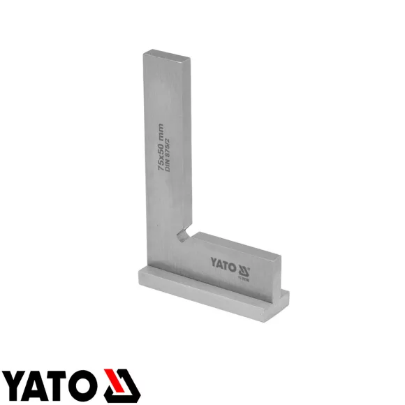 Yato YT-70760 talpas derékszög DIN875/2 - 75x50 mm