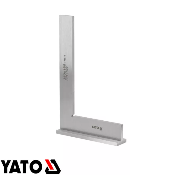 Yato YT-70764 talpas derékszög DIN875/2 - 250x160 mm
