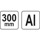 Yato YT-70787 talpas derékszög vonalzó 300 mm