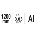 Yato YT-70855 gipszkartonos T-derékszög 1200 mm alumínium