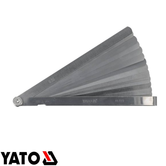 Yato YT-7223 hézagmérő 14 lapos (0,05 mm - 0,5 mm) - 200mm