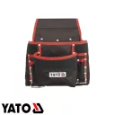 Yato YT-7410 szög és szerszámtartó övtáska, 8 zsebes, övre fűzhető