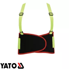   Yato YT-74242 láthatósági deréktámasztó öv - XL (125 cm)