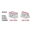 Yato 7430 szerszámtartó táska 495x265x340 mm (50 zsebes)