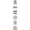 Yato YT-75071 törhető pengés kés - 18 mm