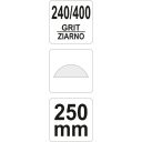 Yato YT-76080  gyémánt fenőkő nyéllel - 150 mm