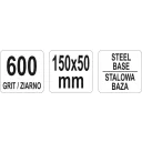 Yato YT-76087  gyémánt fenőkő G600 - 150x50 mm