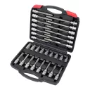 Yato YT-77540 imbusz dugókulcs bit készlet 5-19 mm, S2 acél, 1/2" (30 részes)